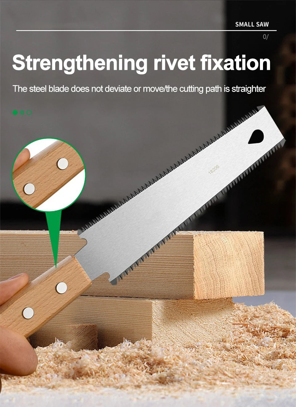 Durable, compact, and lightweight Japanese hand saw for precise and accurate flush cutting. Comfortable grip essential for DIY e