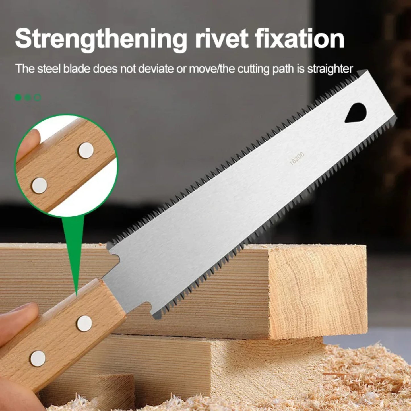 Durable, compact, and lightweight Japanese hand saw for precise and accurate flush cutting. Comfortable grip essential for DIY e